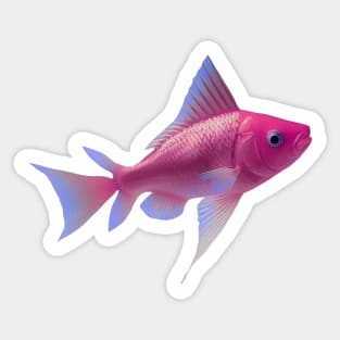 Aesthetic Pastel Fish Sticker